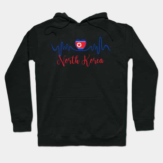 north korea Hoodie by mamabirds